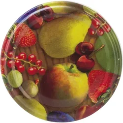 Ersatzdeckel 10-tlg., Obstdekor, TO: 63