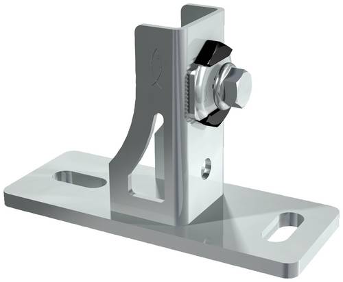 Fischer Sattelflansch Stahl verzinkt, Polypropylen 538665 10St.