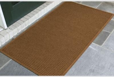 Bungalow Dba Matterly Squares Estates Doormat 60 x 36, 60 x 36, Dark Brown