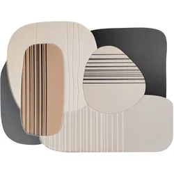 Akustikpaneel Milla Schwarz/Beige