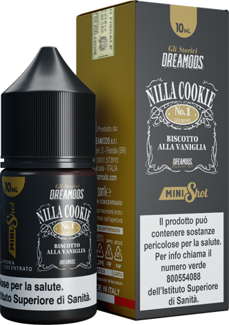 Dreamods Nilla Cookie No.1 Aroma Mini Shot 10ml Biscotto Vaniglia