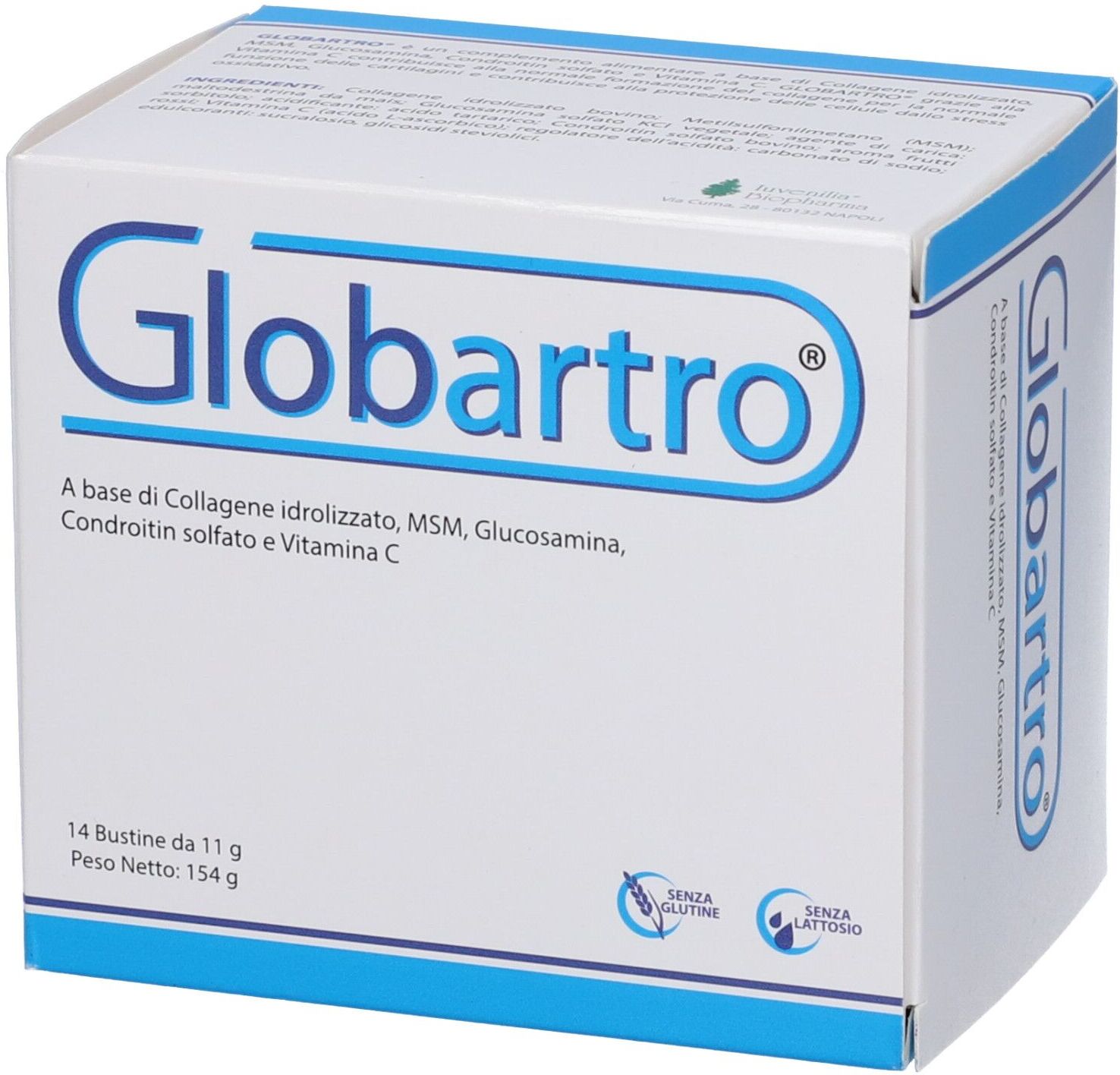 IUVENILIA BIOPHARMA Srl Globartro, 14 Bustine