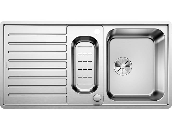 Küchenspüle BLANCO CLASSIC Pro 6 S-IF , silber (edelstahl seidenglanz), B:100cm, Edelstahl, Küchenspülen, inkl. Funktionsschale aus Edelstahl