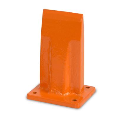 EBERTH Holzspalter Manuell, Spaltkeil aus Stahl, 8x7x13 cm, sicheres Holzspalten, Profi-Brennholzspalter