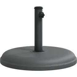 vidaXL Sonnenschirmständer Ø32/35/38 mm Mast 15 kg Rund