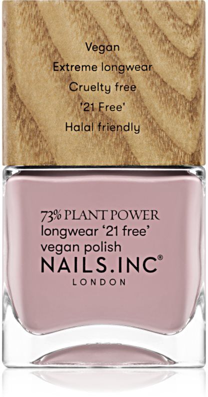 Nails Inc. Plant Power long-lasting nail polish shade Mani Meditation 14 ml