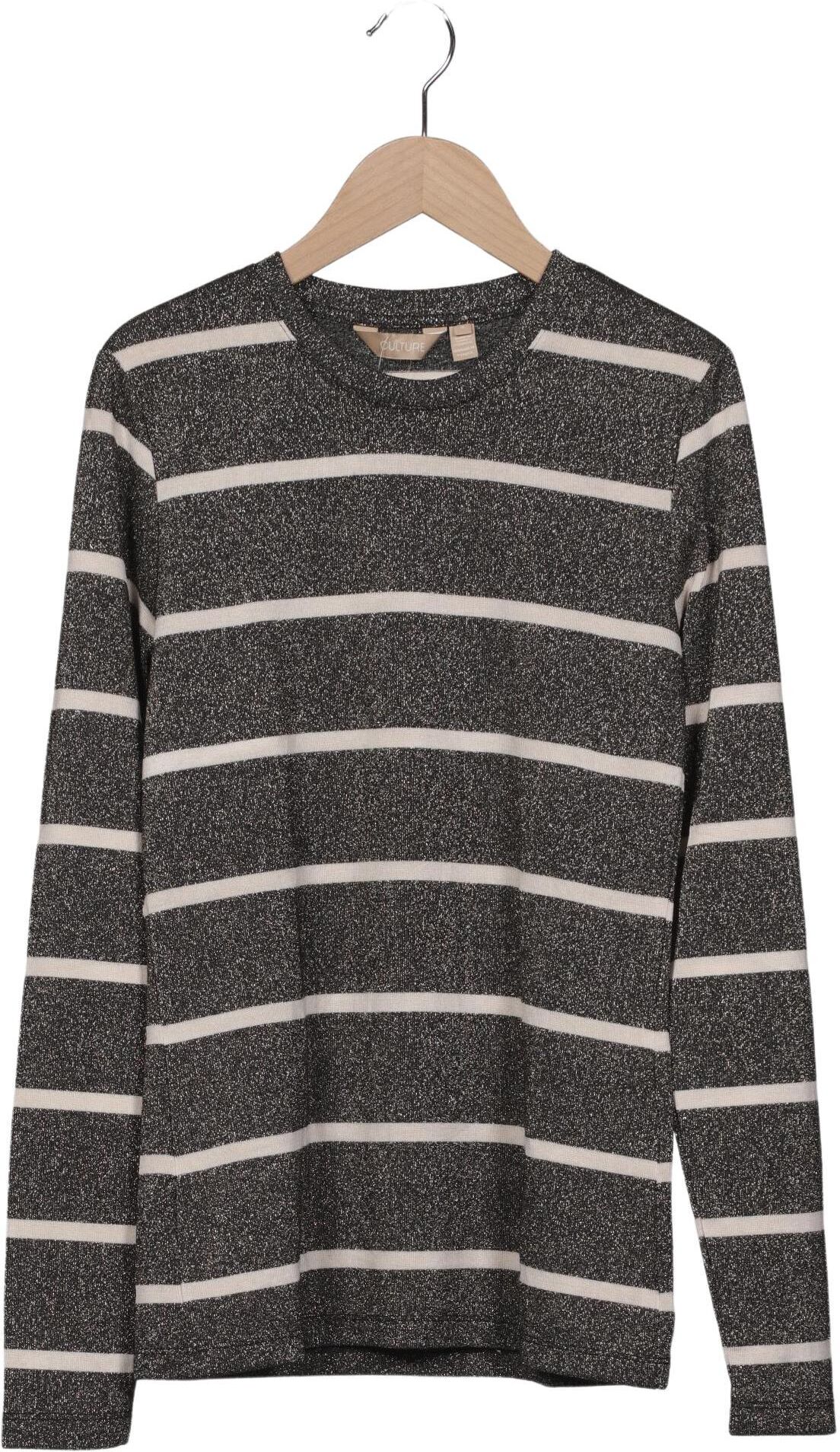Culture Damen Pullover, Grau, Gr. S, Synthetik / Elasthan / Viskose - Second Hand