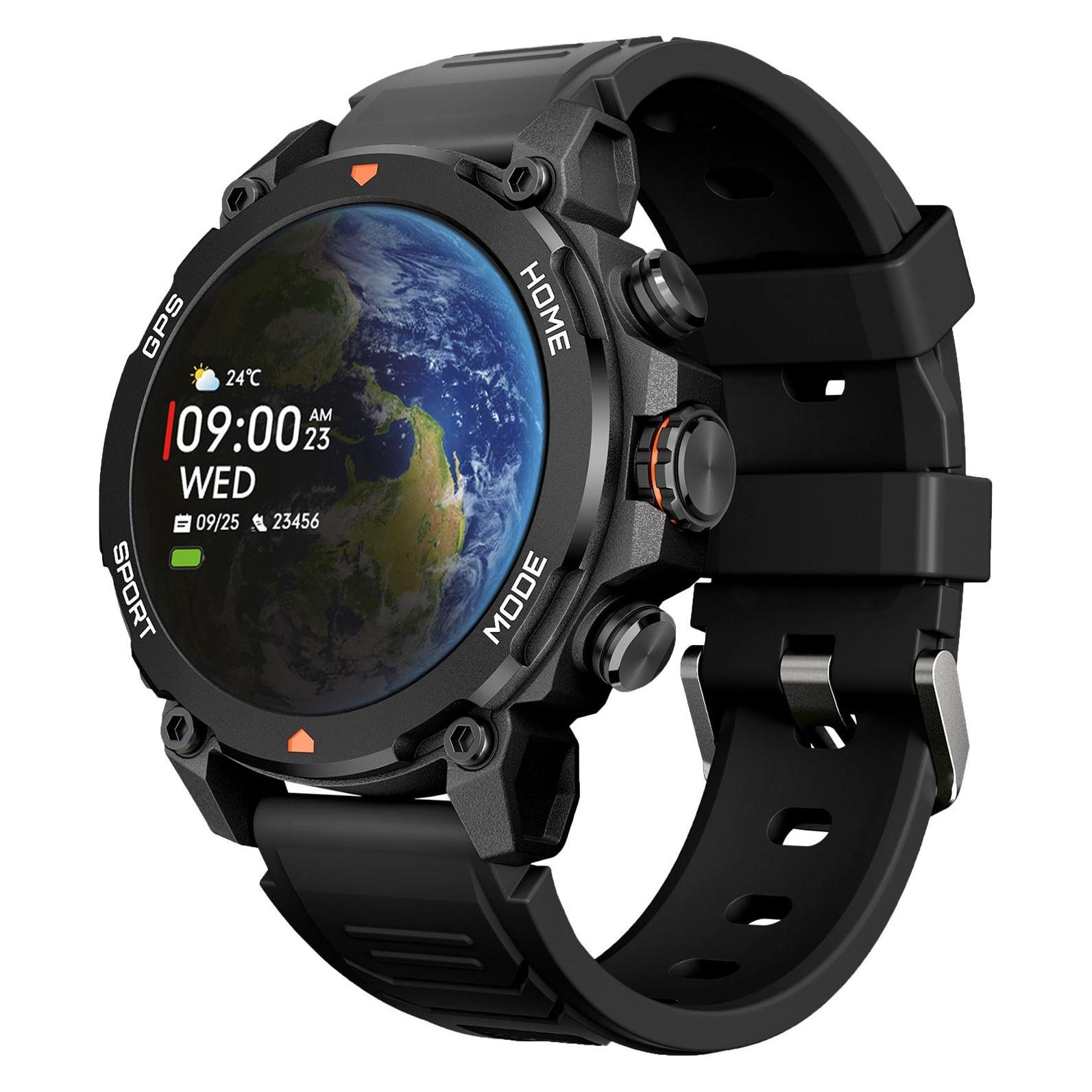 KSIX Smartwatch Explorer Schwarz (41.50 mm, Schwarz, ohne SIM) (BXSW26N)