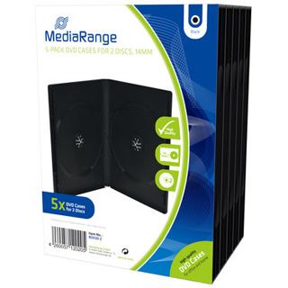 MediaRange DVD Leerbox 5pcs Double