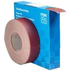 PFERD TOOLS Korund Schleifbandrolle Gewebe SBR Breite 50mm für universelle Anwendung - 45016212
