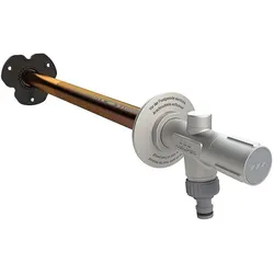 Kemper Frostsicheres Außenwandventil Frosti-Plus Rotguss Wandstärke 150-415mm