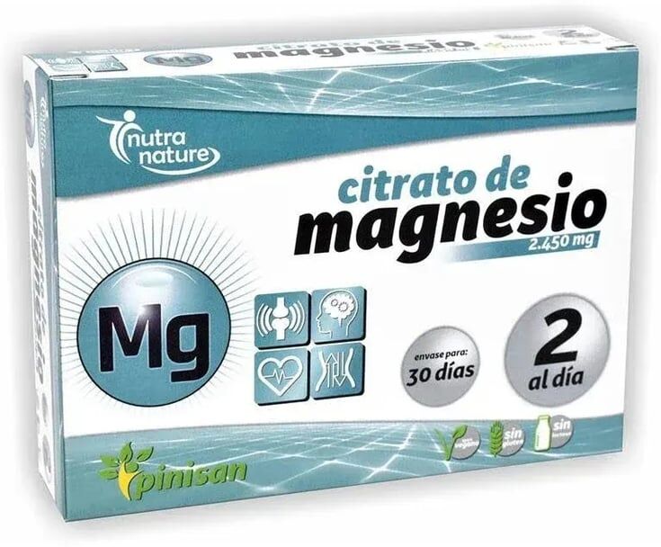 Pinisan Citrato De Magnesio 60 Tabs
