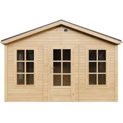 GARTENHAUS HOLZ M735 370 x 360 cm