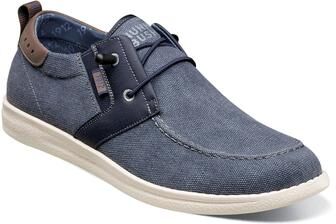 Nunn Bush Brewski Moc Toe - Mens 9 Navy Slip On Medium