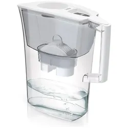 Laica PRIME LINE ELEGANCE WEISS +1 Filterkartusche (1x), Wasserfilterkanne, Weiss