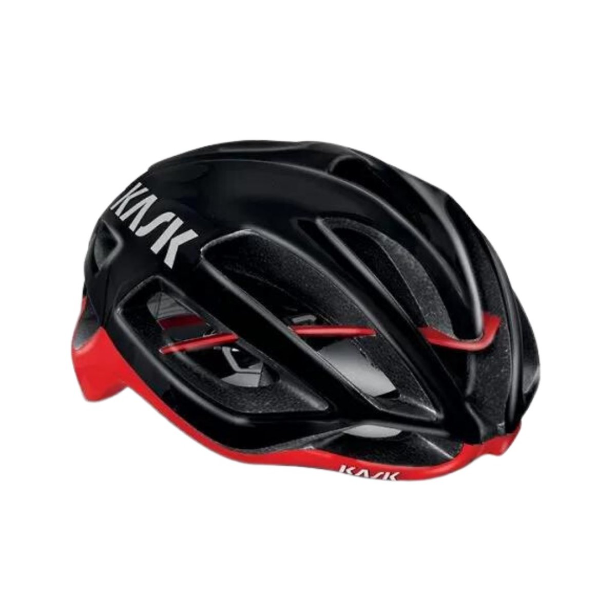 Capacete Kask Protone preto vermelho, Tamanho S Unisex