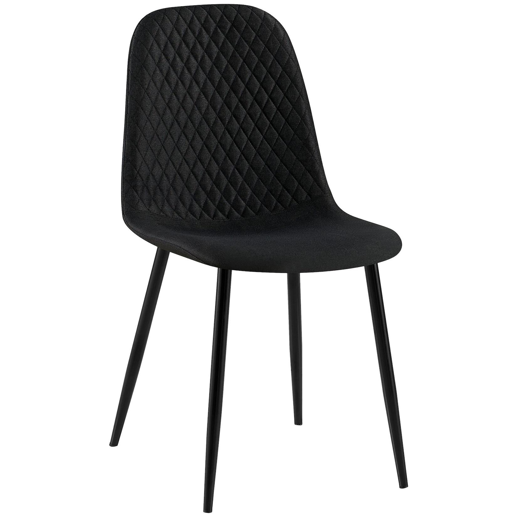 CLP Stuhl Giverny Stoff Farbe: schwarz, Material: Stoff