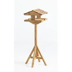 POWERTEC GARDEN Vogelhaus - ca. 38 x 48 x 114cm mit Ständer