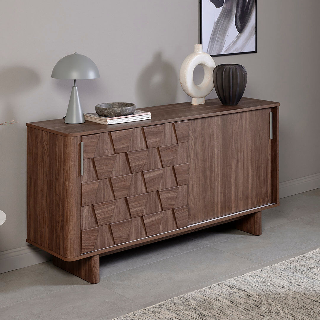 George Oliver 150cm Sideboard Brown 76cm H X 150cm W X 40cm D
