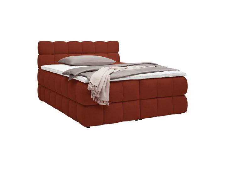 Boxspringbett 160/200 cm Rostfarben