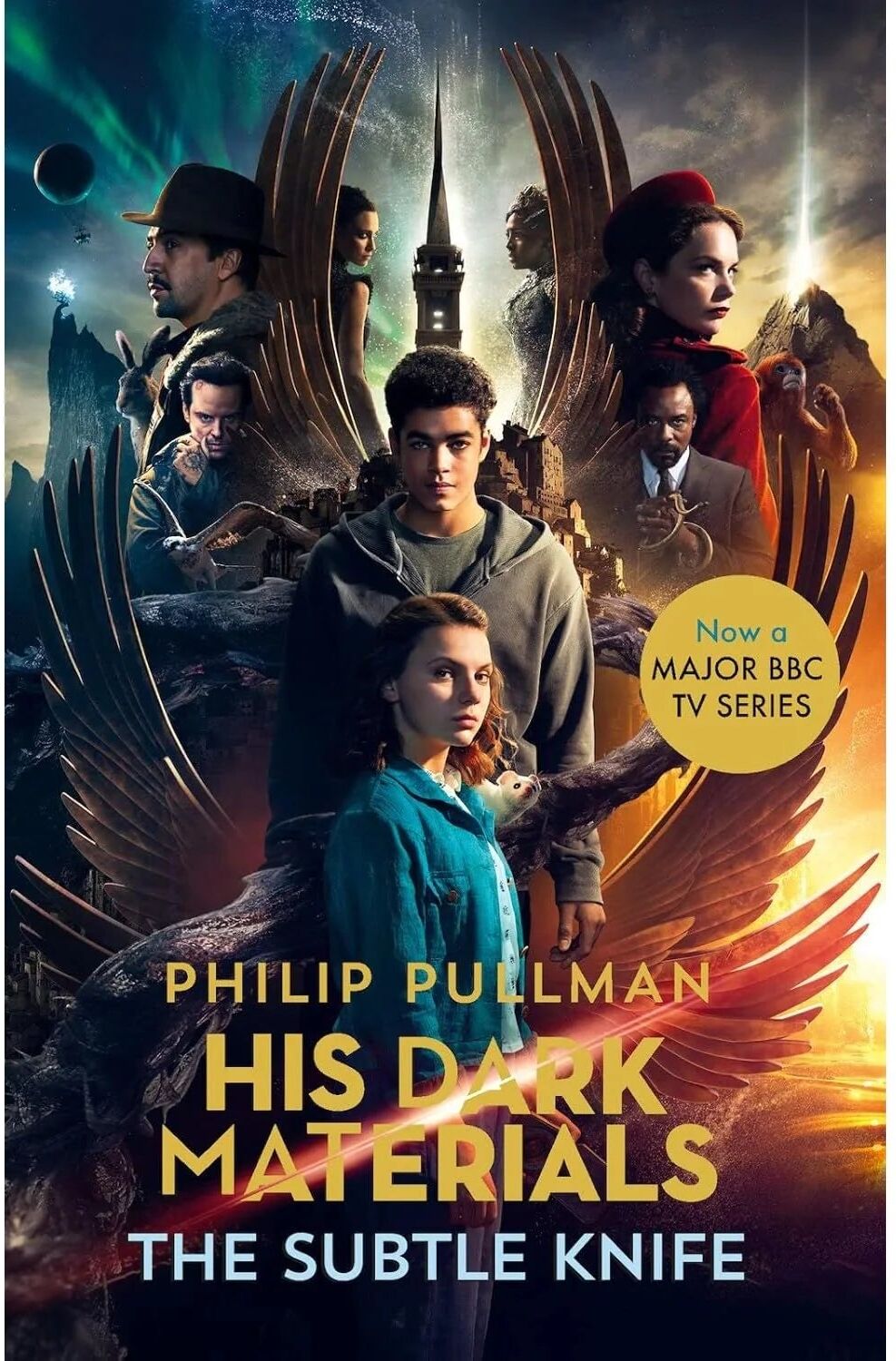 Scholastic His Dark Materials: The Subtle Knife (TV Tie-In Edition) by Philip Pullman - Paperback - Ages 9-12 - Book 2 of Bestselling Fantasy Trilogy