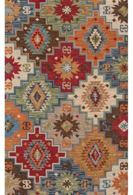 Momeni Tangier Hand Tufted Wool Geometric Area Rug