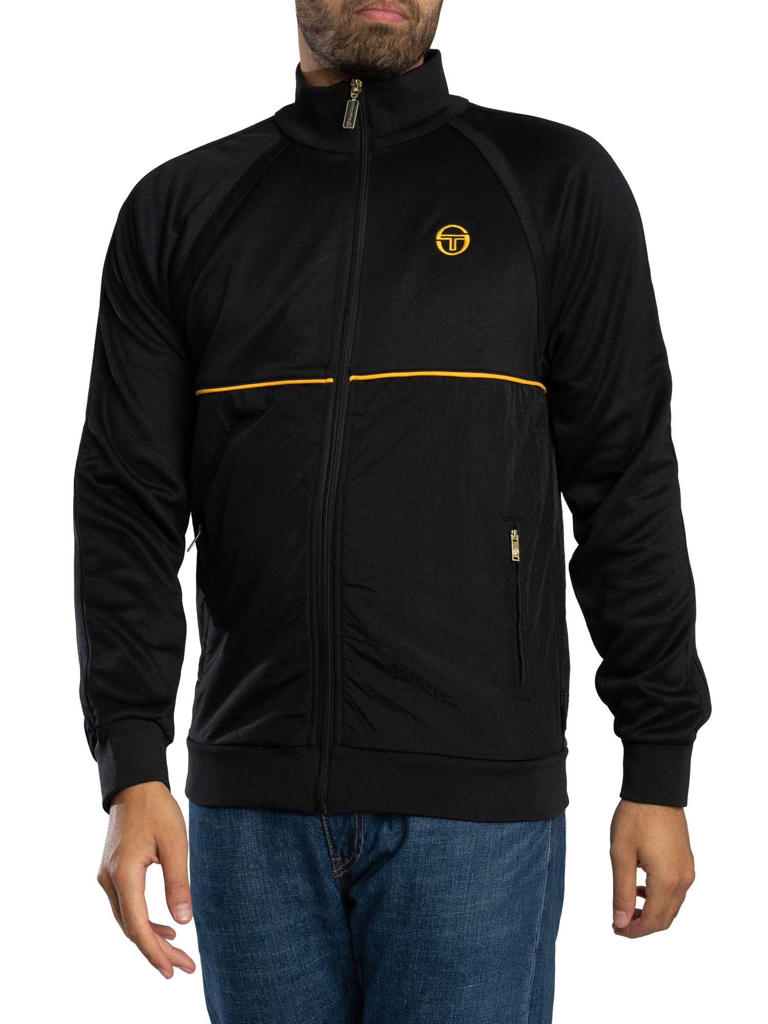 Sergio Tacchini Neue Catania Trainingsjacke, Schwarz