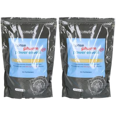 Power Eiweiss plus Protein Shake Pulver Vanille 2x 2x500 g