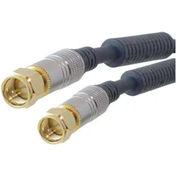 Shiverpeaks SP80097 Koaxialkabel RG-59/U 7,5 m F Blau, Antennenkabel