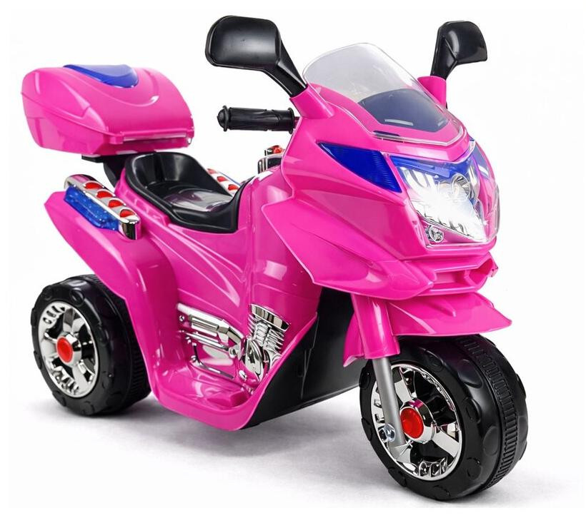 One Global Trade Elektrische motorfiets voor kinderen model HC8051 met roze velgen
