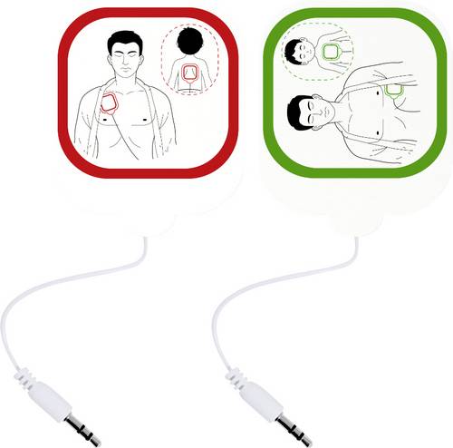 MEDX5 myPAD Trainer Elektroden 1 Paar DEFI-Ersatz-Elektroden