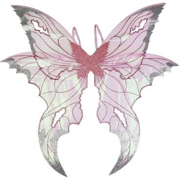 Inspired Living Enchanted Sparkle Adult Fairy Wings Butterfly Costume Wings For Cosplay And Halloween b2 90x80cm
