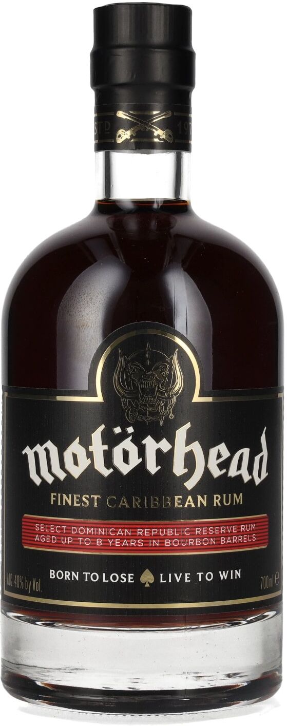 Motörhead Spirits Motörhead Finest Caribbean Rum 40% Vol. 0,7l