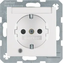 Berker SCHUKO-Steckdose pws/gl 41108989