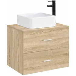vidaXL, Waschbecken, Badezimmerwaschbecken (370 mm, 490 mm)