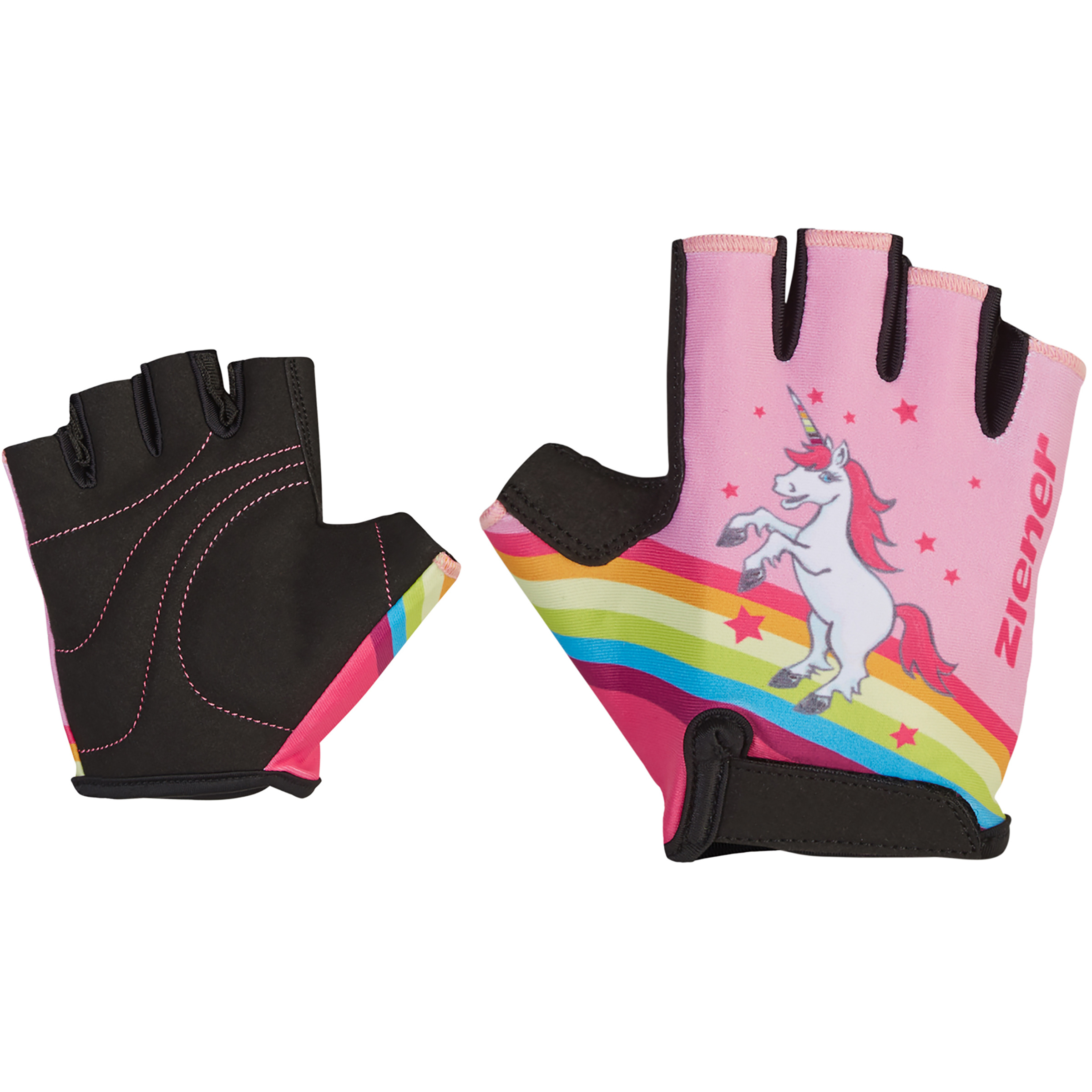 Ziener Closi Bike Kinder Fingerhandschuhe pink Größe M Mountainbike Elastisch