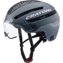 Cratoni Commuter City Fahrradhelm grey matt
