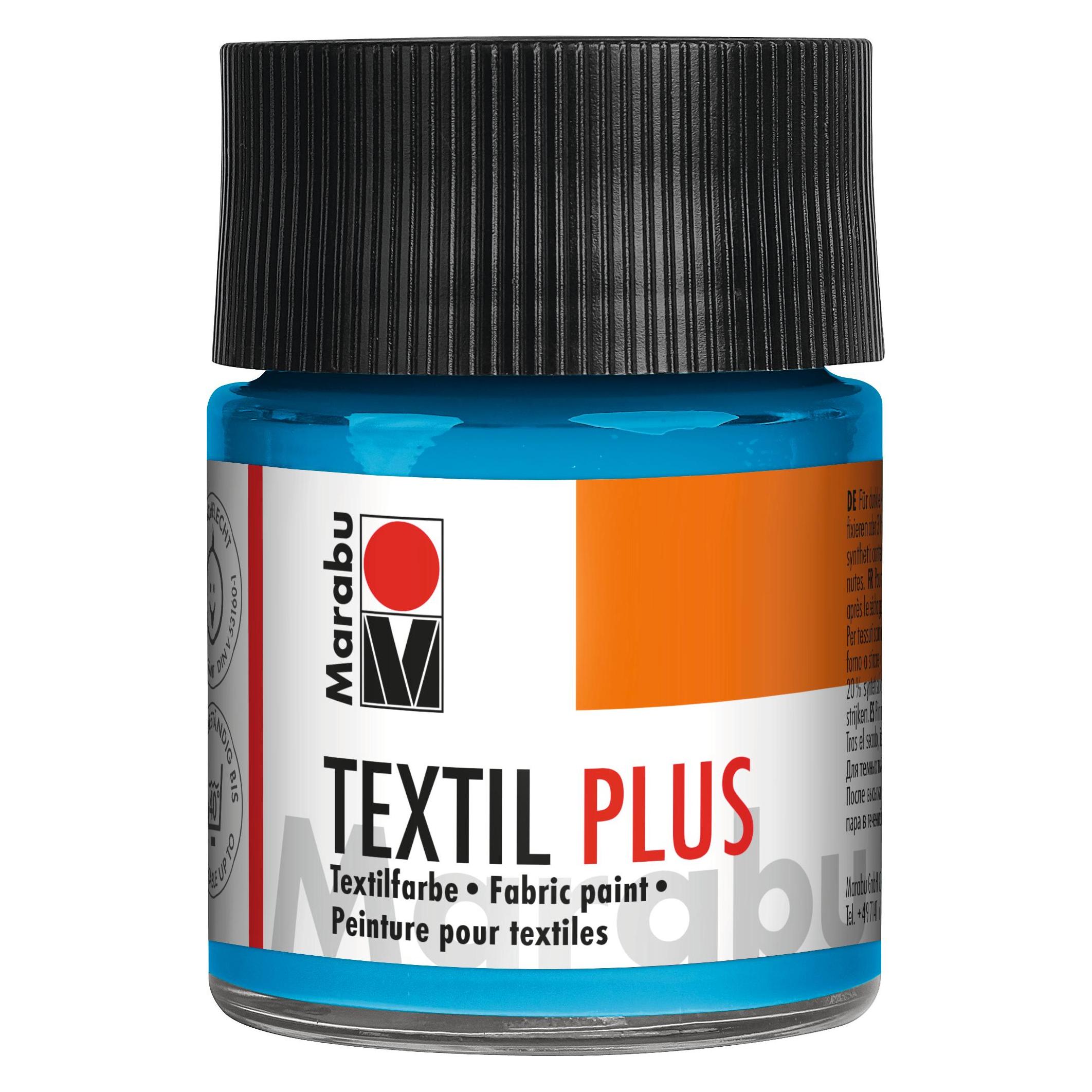 Marabu Stoffmalfarbe Textil plus, 50 ml, mittelbraun 046 (50 ml) (17150005046)