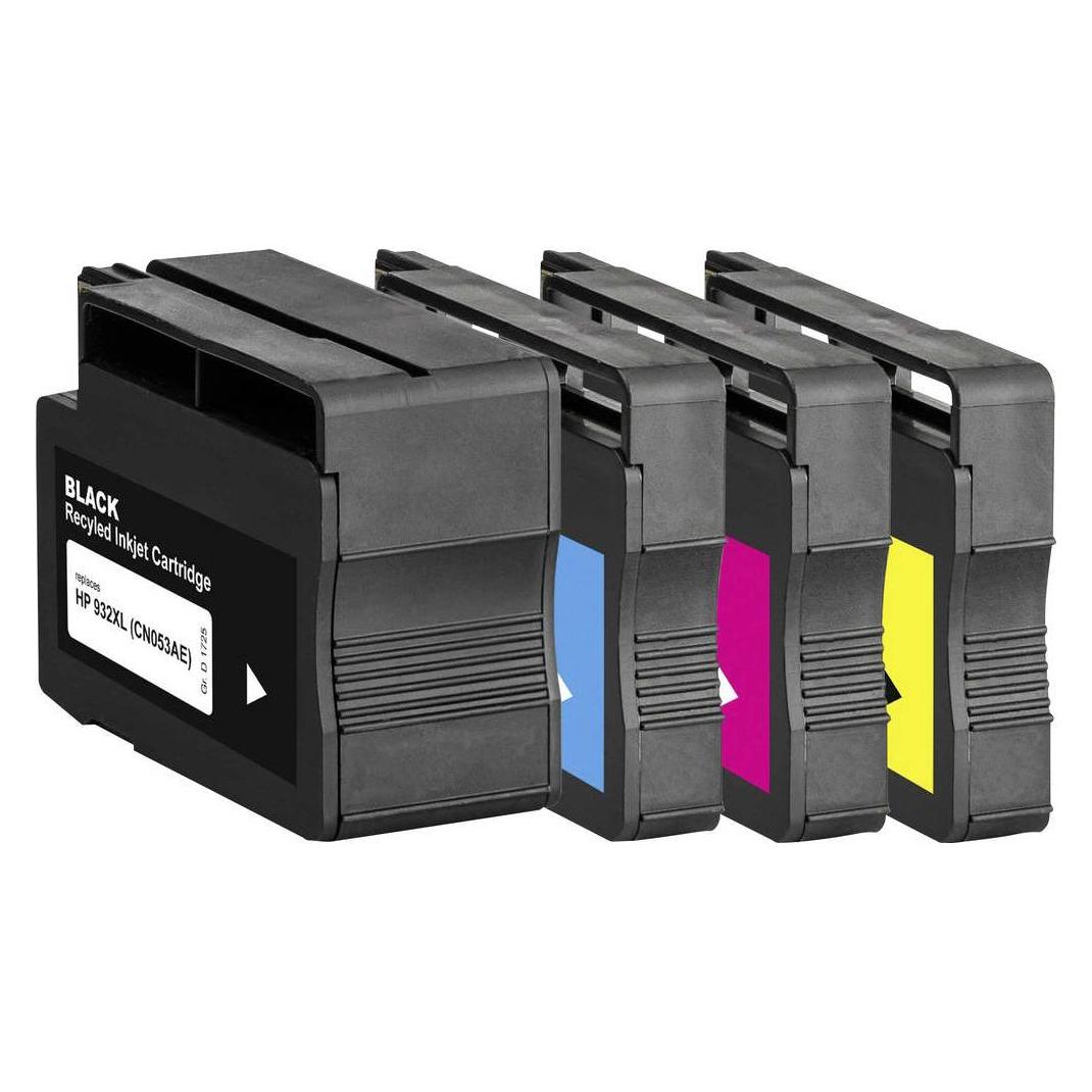 Basetech Tintenpatronen Kombi-Pack - Ersatz (BK, C, M, Y) (1725,4005-126)