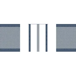 Geschirrtuch SANSIBAR JACQUARD (BL 50x70 cm) - blau - BL 50x70 cm