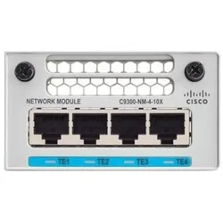 Cisco Erweiterungsmodul - 100M/1G/2.5G/5G/10 Gigabit Ethernet x 4 (4 Ports), Netzwerk Switch