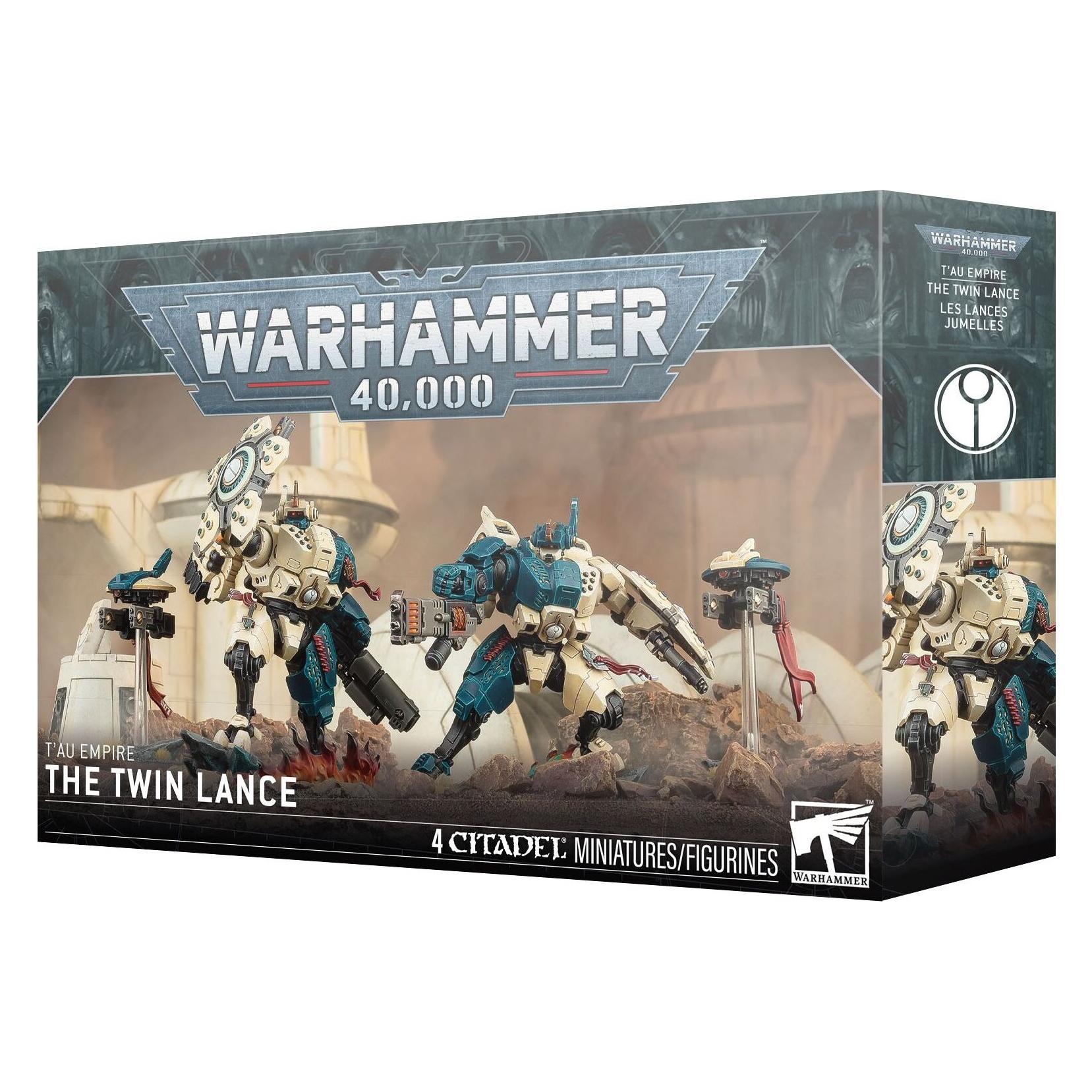 Games Workshop Warhammer 40k - T'au Empire Les Lances Jumelles (Kunststoff) (56-69)