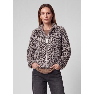 Strickjacke RABE "Jacke", Damen, Gr. 42, beige, Obermaterial: 100% Polyamid, weit, Strickjacken Strickjacke