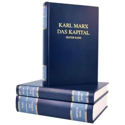 Das Kapital. Kritik der politischen Ökonomie Band 1-3, Fachbücher von Karl Marx