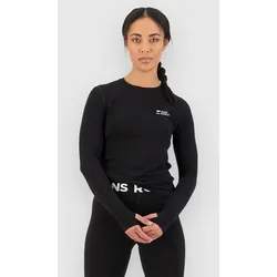 Mons Royale Cascade Merino Funktionsshirt black Gr. M