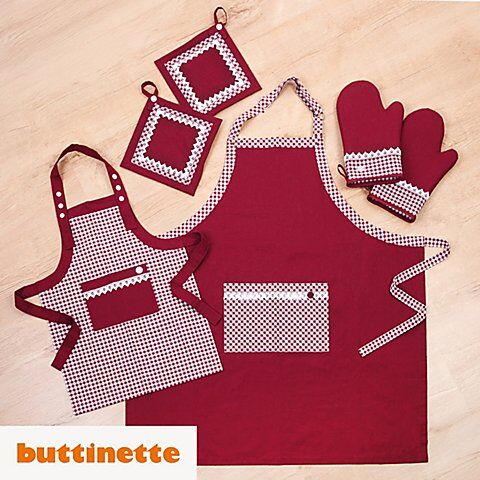 Nähanleitung "Set: Küche"