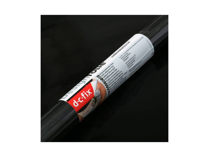 d-c-fix Selbstklebefolie Uni Lack Schwarz