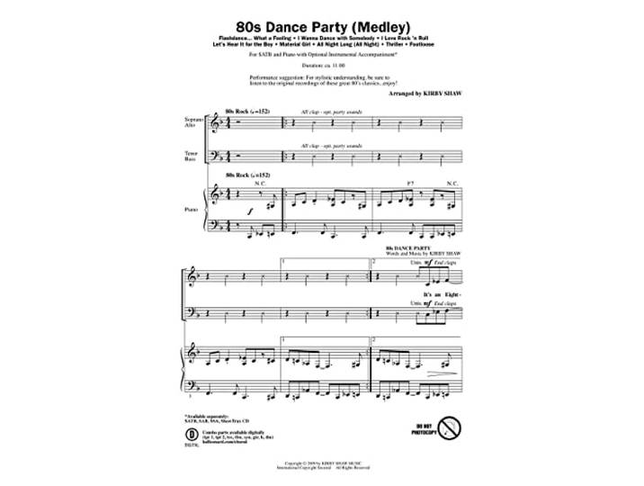 Kirby Shaw - 8s Dance Party - Koor