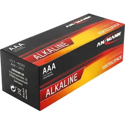 Batterie AAA ANSMANN Red 40er 40x Micro, LR03/1.5V/40er Box