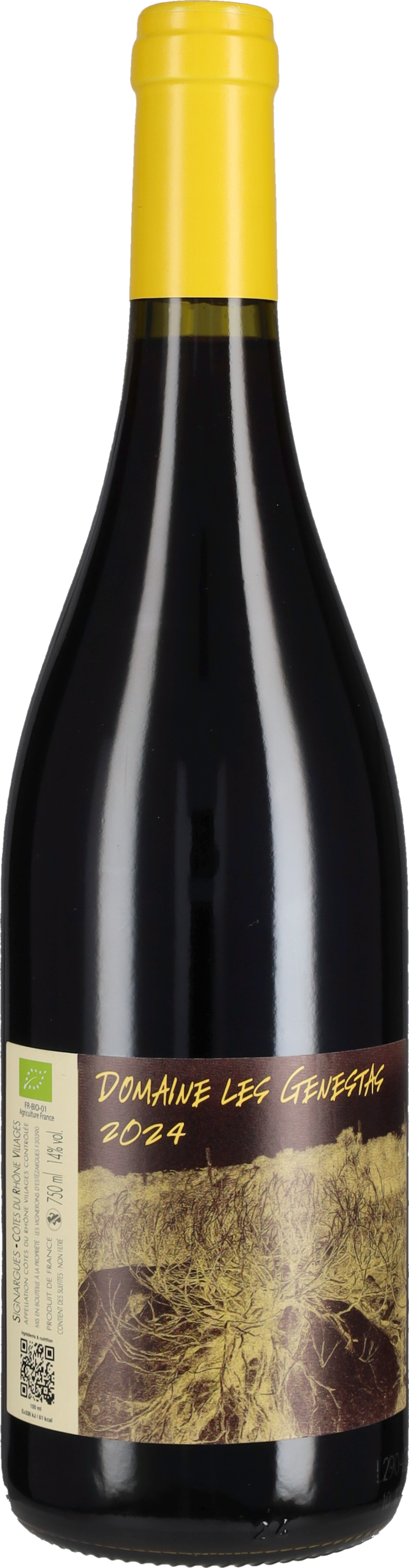 Estezargues Côtes du Rhône Rouge Domaine Les Genestas-Estézargues 2024